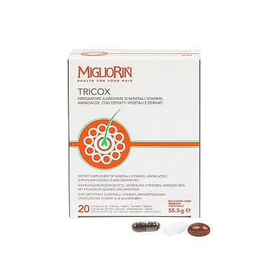 Migliorin Tricox Hair Loss Supplementary Tablets for Hair Loss