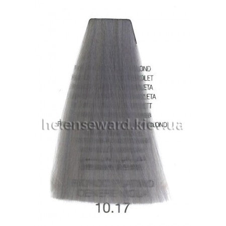 10.17 Lumia Metallic Platinum Ash Violet Blonde Hair Colour - 100ml