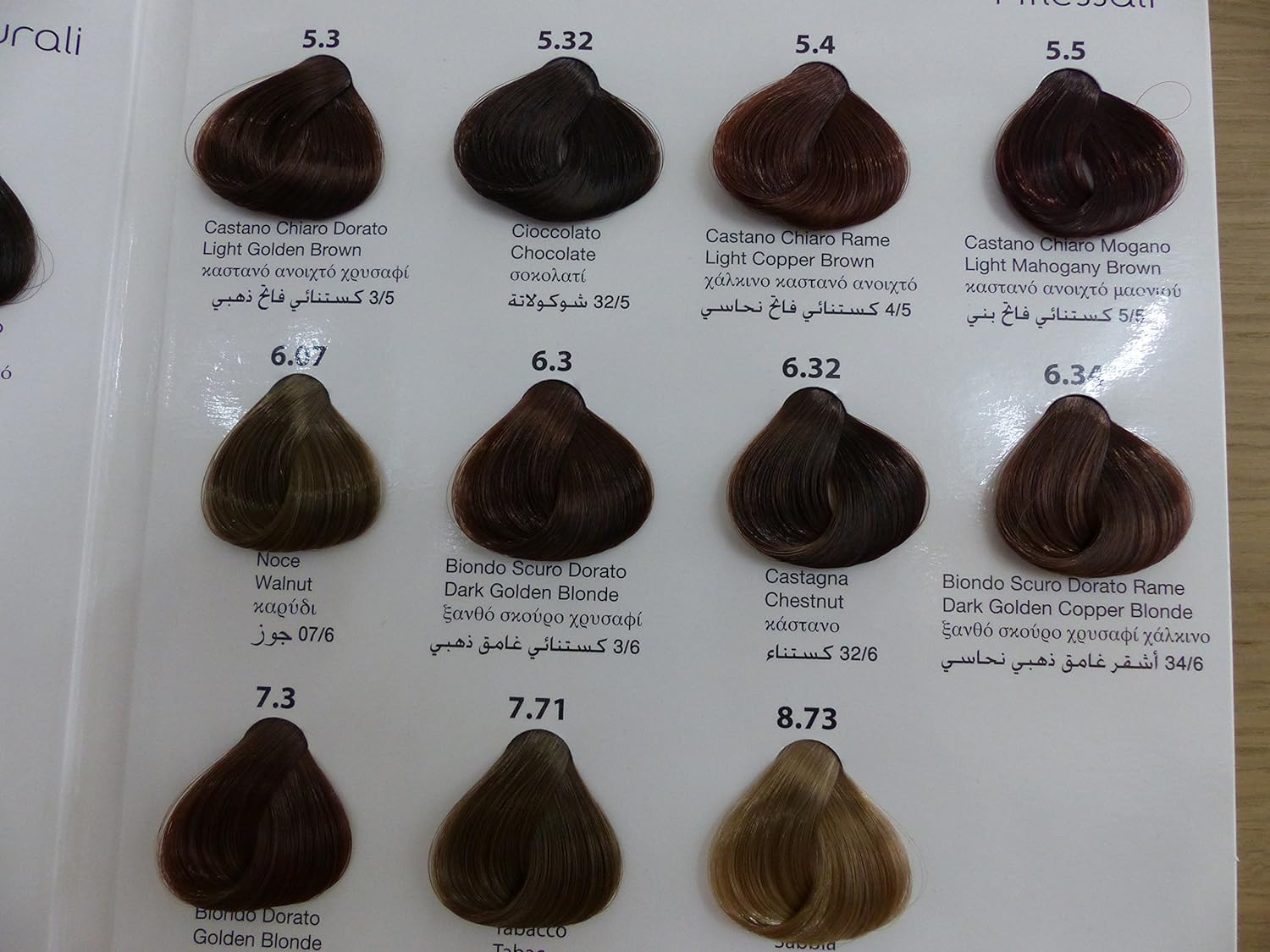6.07 Tricolor Walnut Hair Color w/o ammonia & PPD - 196ml