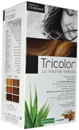 6.3 Tricolor Dark Golden Blonde Hair dye w/o ammonia & PPD - 196ml